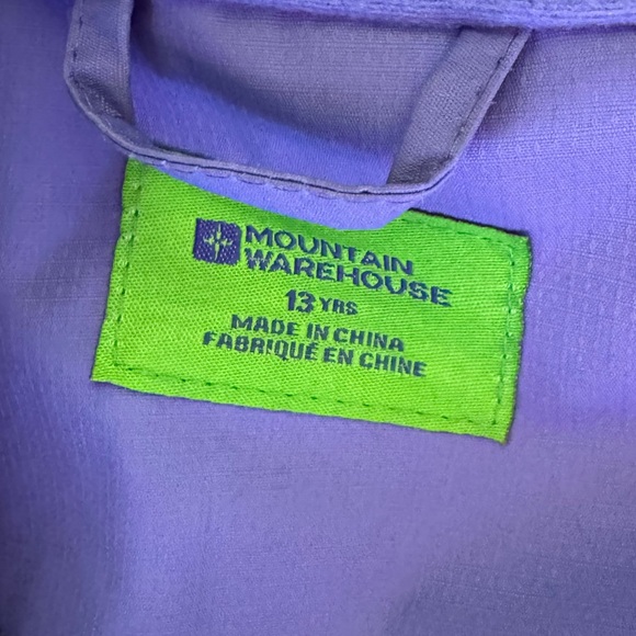 Mountain Warehouse Rainjacket 13YRS LIKE NEW - Picture 5 of 5